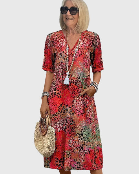 Bella | Blomster elegance midi