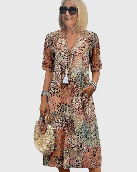 Bella | Blomster elegance midi